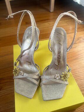 Circus NY by Sam Edelman Bria Floral Stiletto, Sz 8, with box